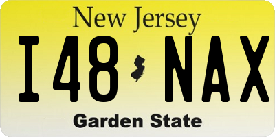 NJ license plate I48NAX