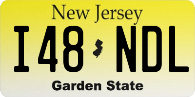 NJ license plate I48NDL
