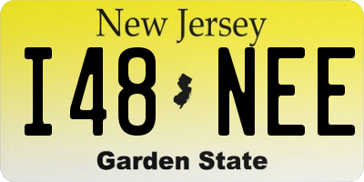NJ license plate I48NEE