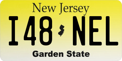 NJ license plate I48NEL