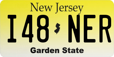 NJ license plate I48NER