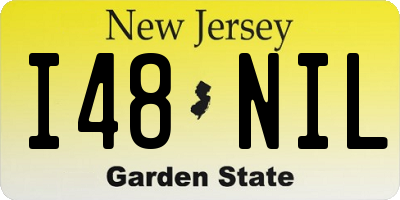 NJ license plate I48NIL