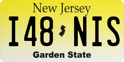 NJ license plate I48NIS