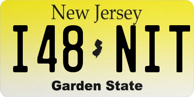 NJ license plate I48NIT