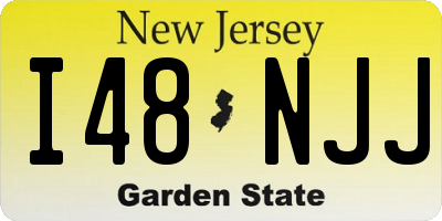 NJ license plate I48NJJ