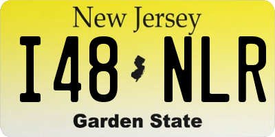 NJ license plate I48NLR