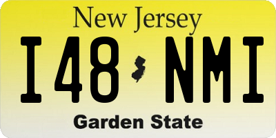 NJ license plate I48NMI