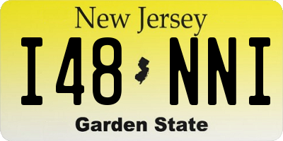 NJ license plate I48NNI