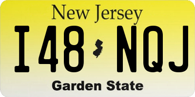 NJ license plate I48NQJ