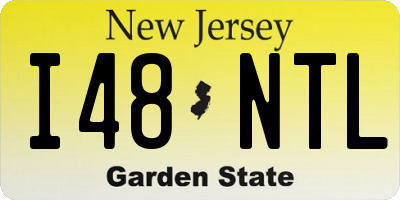 NJ license plate I48NTL