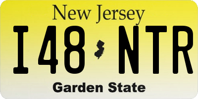 NJ license plate I48NTR