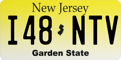 NJ license plate I48NTV