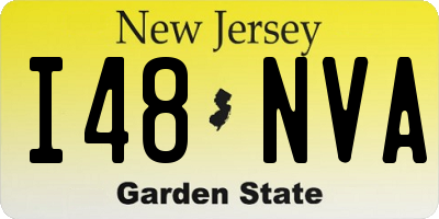 NJ license plate I48NVA