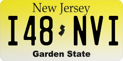 NJ license plate I48NVI