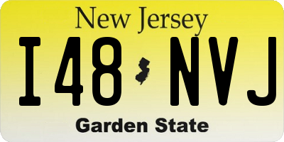 NJ license plate I48NVJ