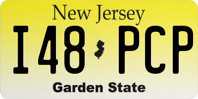 NJ license plate I48PCP