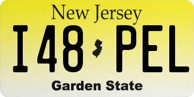 NJ license plate I48PEL