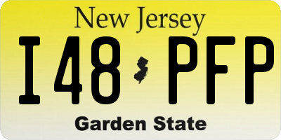 NJ license plate I48PFP