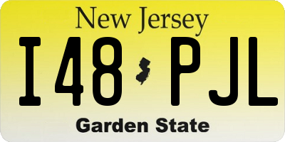 NJ license plate I48PJL