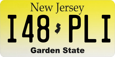 NJ license plate I48PLI