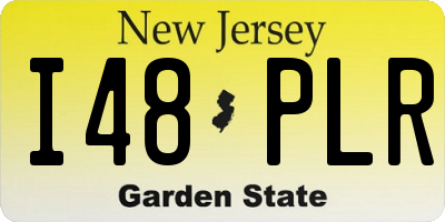 NJ license plate I48PLR