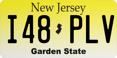 NJ license plate I48PLV