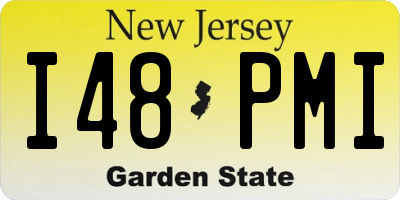NJ license plate I48PMI