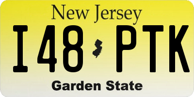 NJ license plate I48PTK