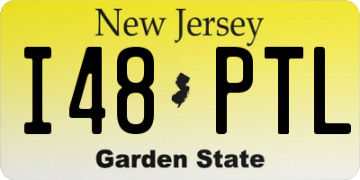 NJ license plate I48PTL