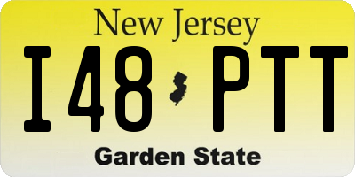 NJ license plate I48PTT