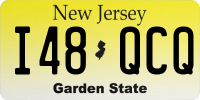 NJ license plate I48QCQ