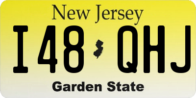 NJ license plate I48QHJ