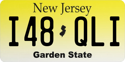 NJ license plate I48QLI