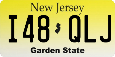 NJ license plate I48QLJ