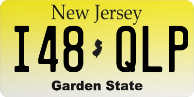 NJ license plate I48QLP