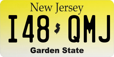 NJ license plate I48QMJ