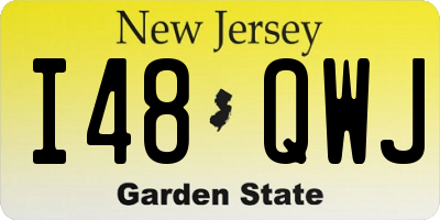 NJ license plate I48QWJ