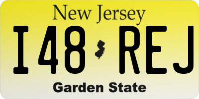 NJ license plate I48REJ
