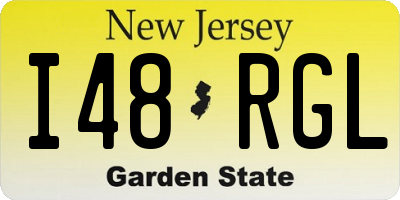 NJ license plate I48RGL