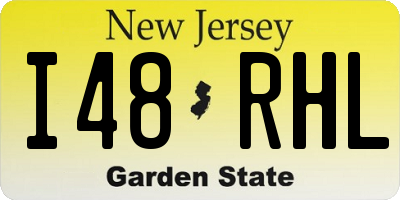 NJ license plate I48RHL