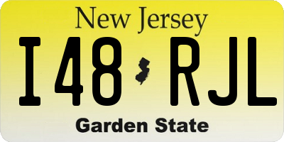 NJ license plate I48RJL