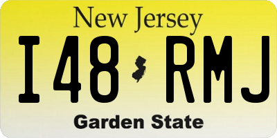 NJ license plate I48RMJ