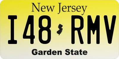 NJ license plate I48RMV