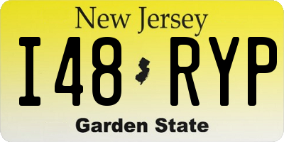 NJ license plate I48RYP