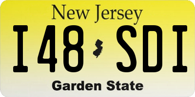 NJ license plate I48SDI