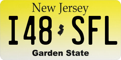 NJ license plate I48SFL