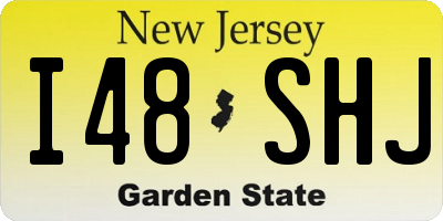 NJ license plate I48SHJ