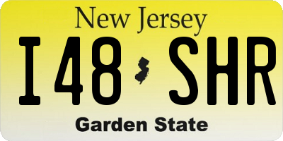 NJ license plate I48SHR