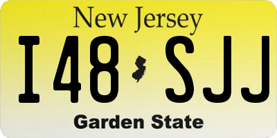 NJ license plate I48SJJ