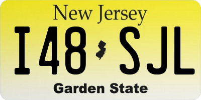 NJ license plate I48SJL